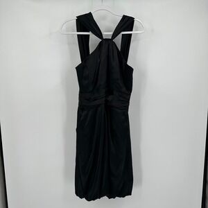 navy blue sleeveless dress Adrianna Papell Women's Beaded Neckline Mikado Gown - - Size 12 bridesmaiddresses Color:Ice Pink Experience effortless elegance with WOMENS - DRESSES –